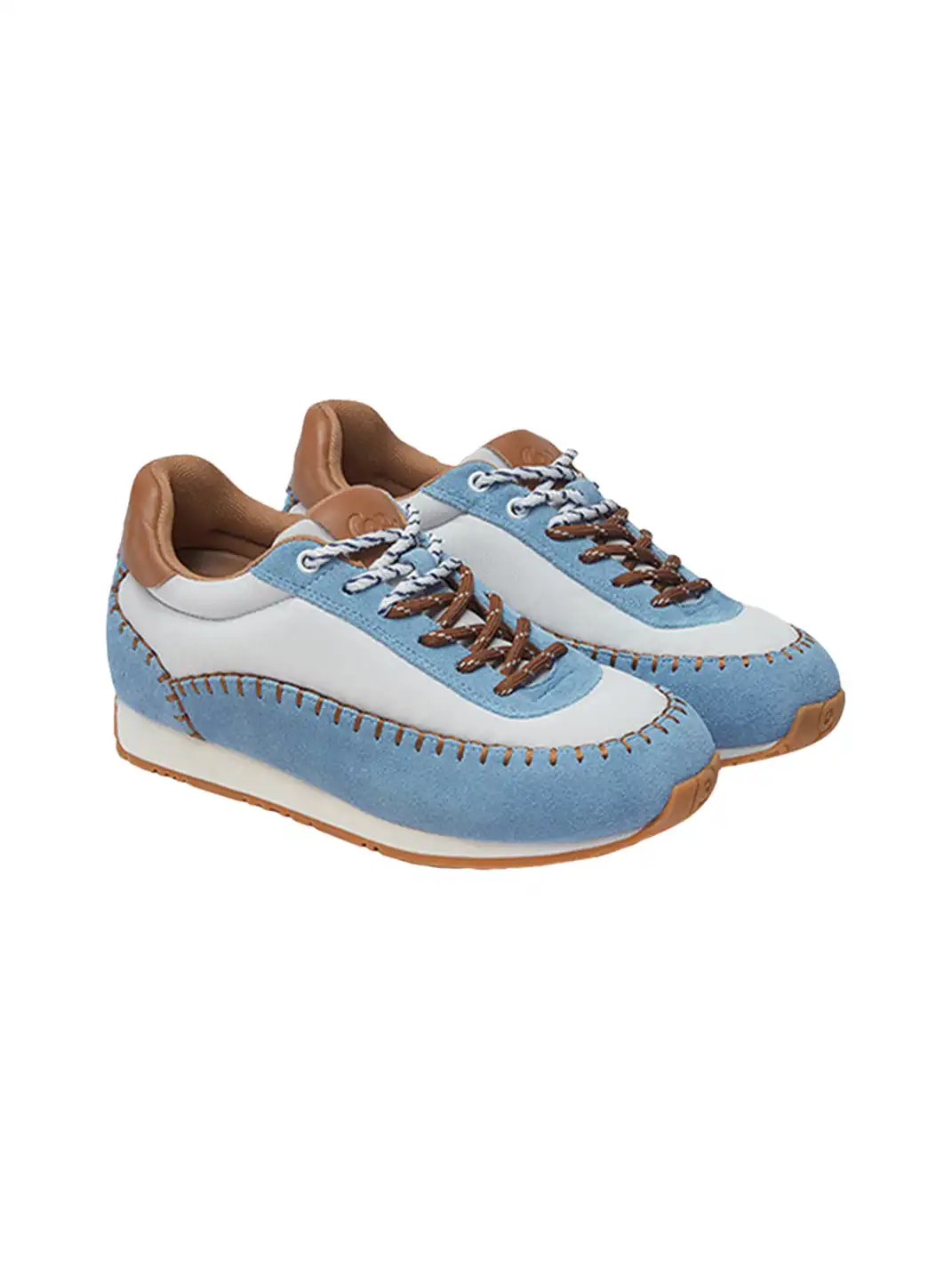 COOLCHAP | Contrast Stitching Platform Sneakers