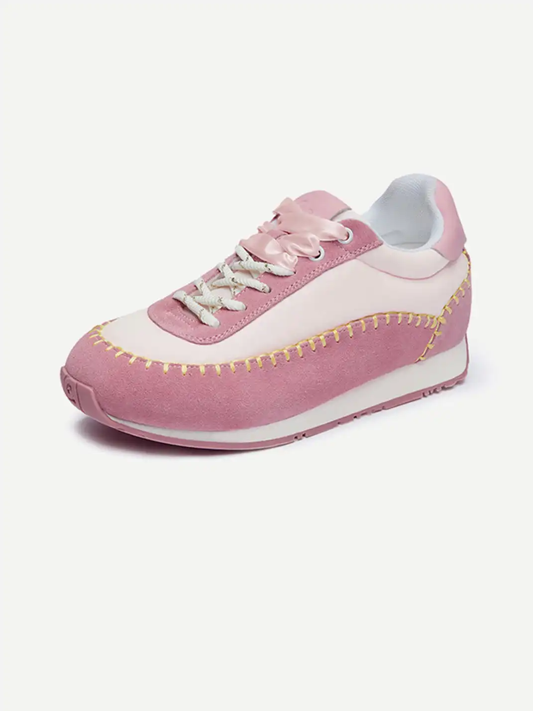 COOLCHAP | Contrast Stitching Platform Sneakers