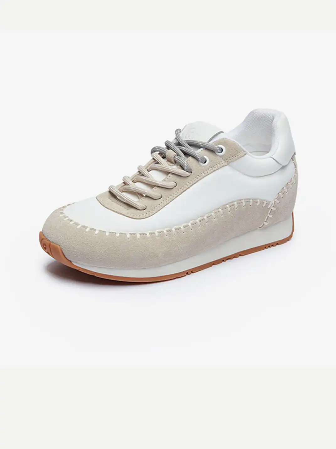 COOLCHAP | Contrast Stitching Platform Sneakers
