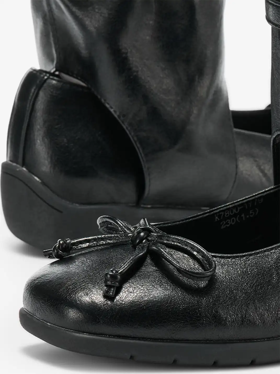 COOLCHAP | Perforated Genuine Leather Mid-Calf Lace-Up Boots