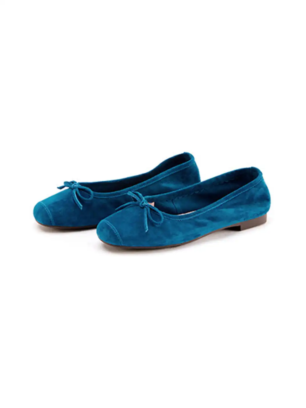 MILU | Flat Ballet Flats With Bows