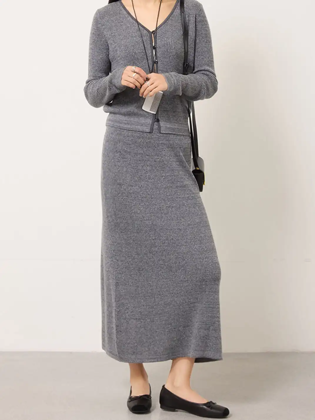 MILU | Flat Ballet Flats With Bows