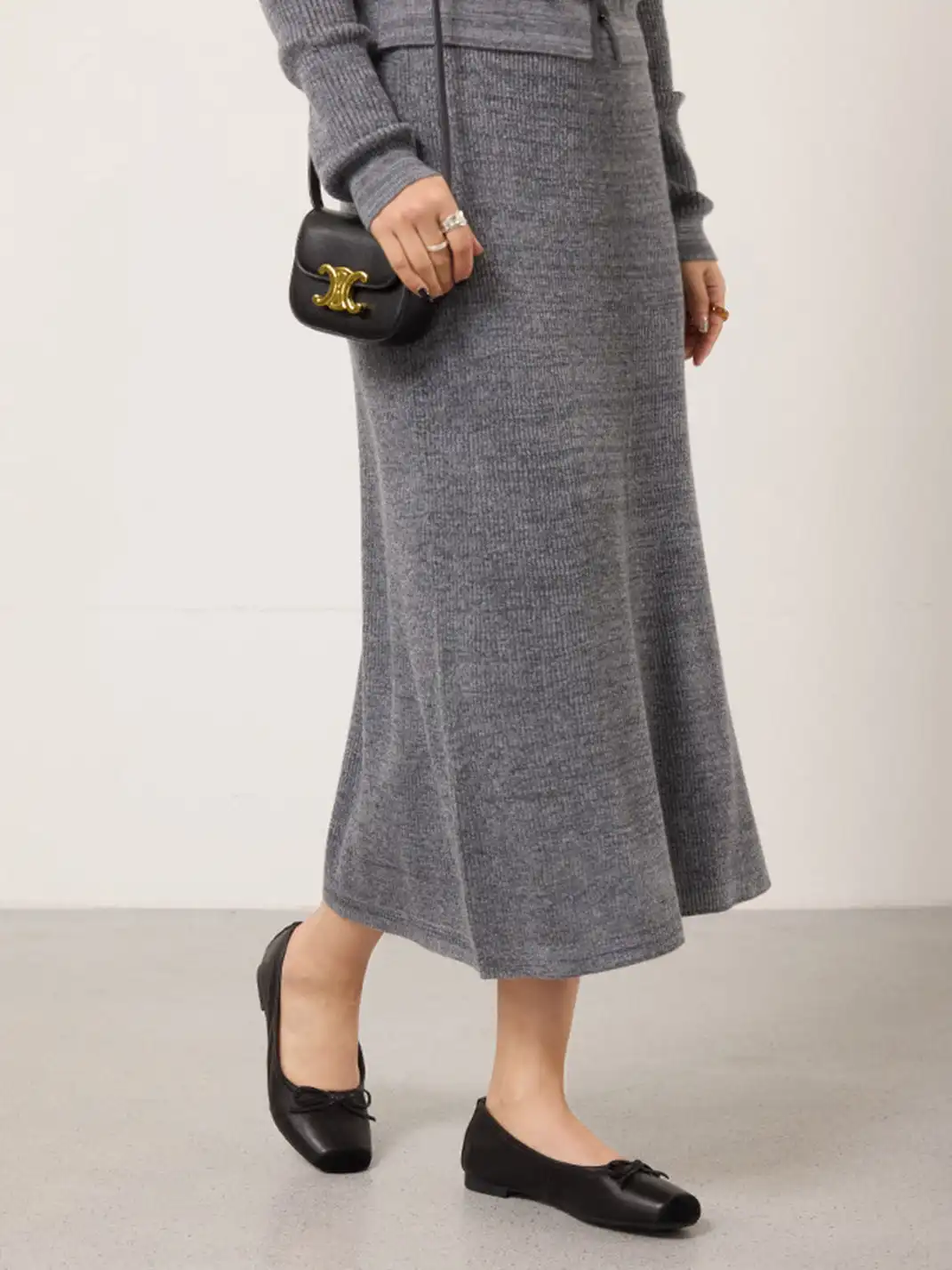 MILU | Flat Ballet Flats With Bows