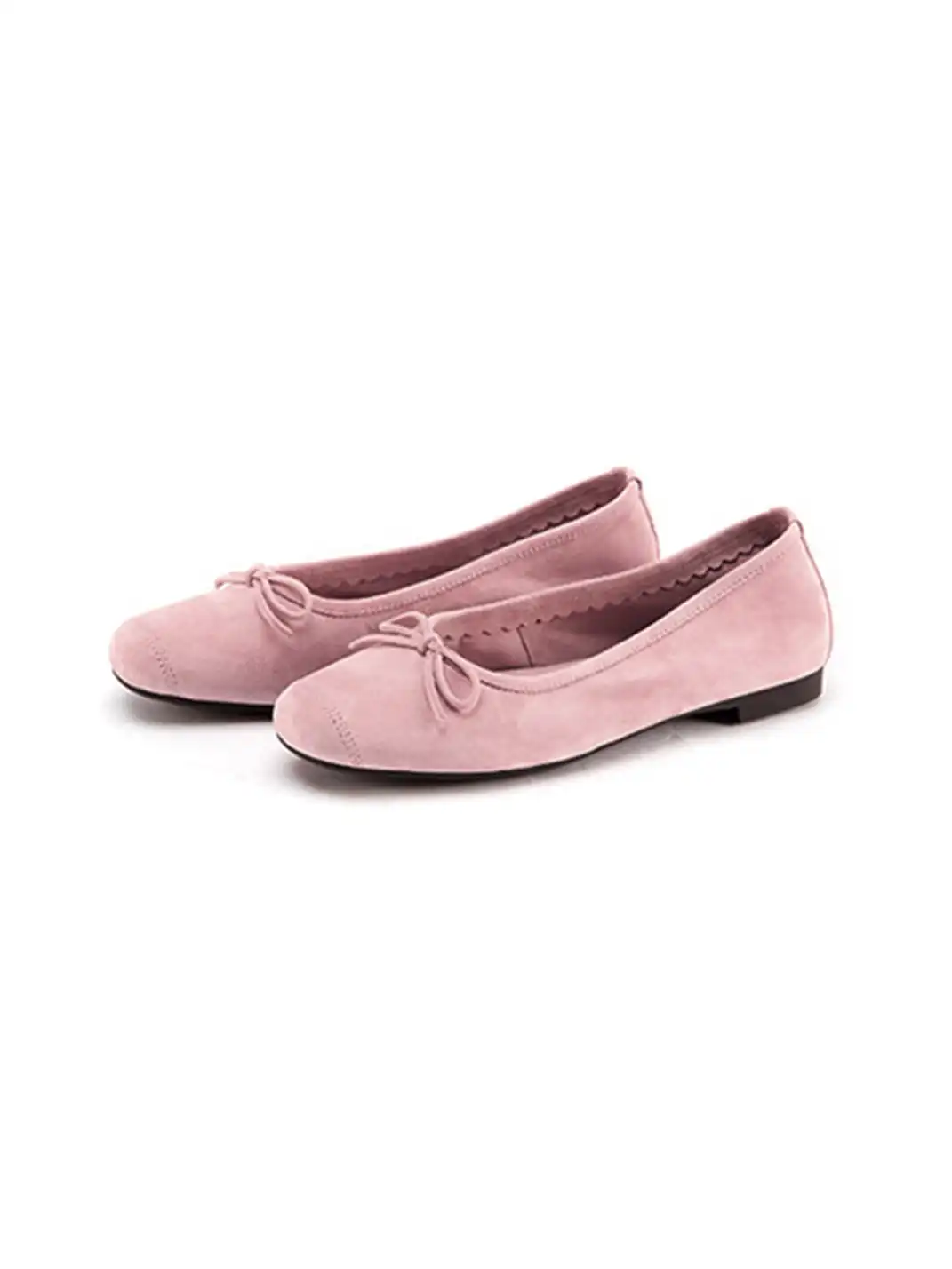 MILU | Flat Ballet Flats With Bows