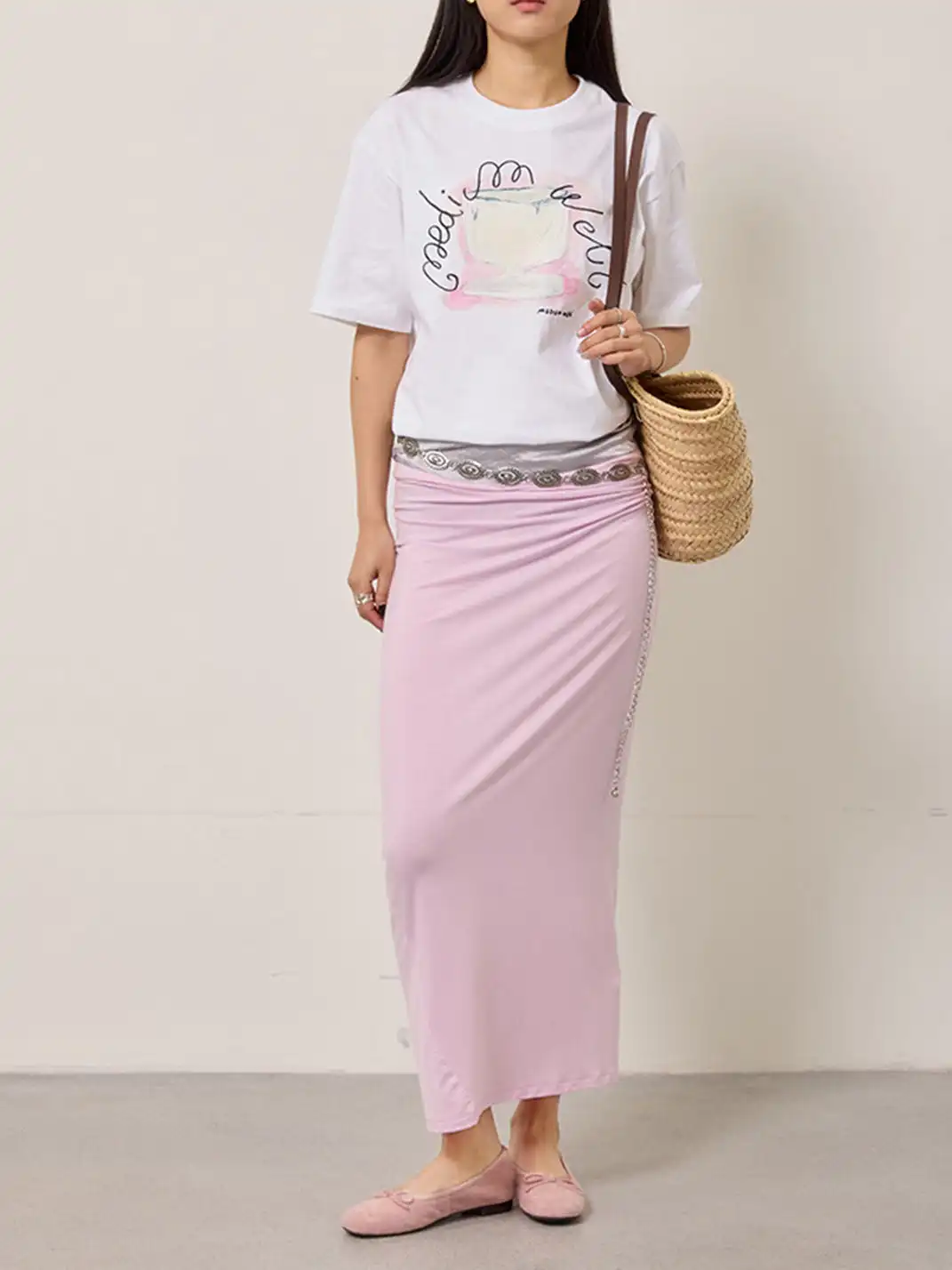 MILU | Flat Ballet Flats With Bows