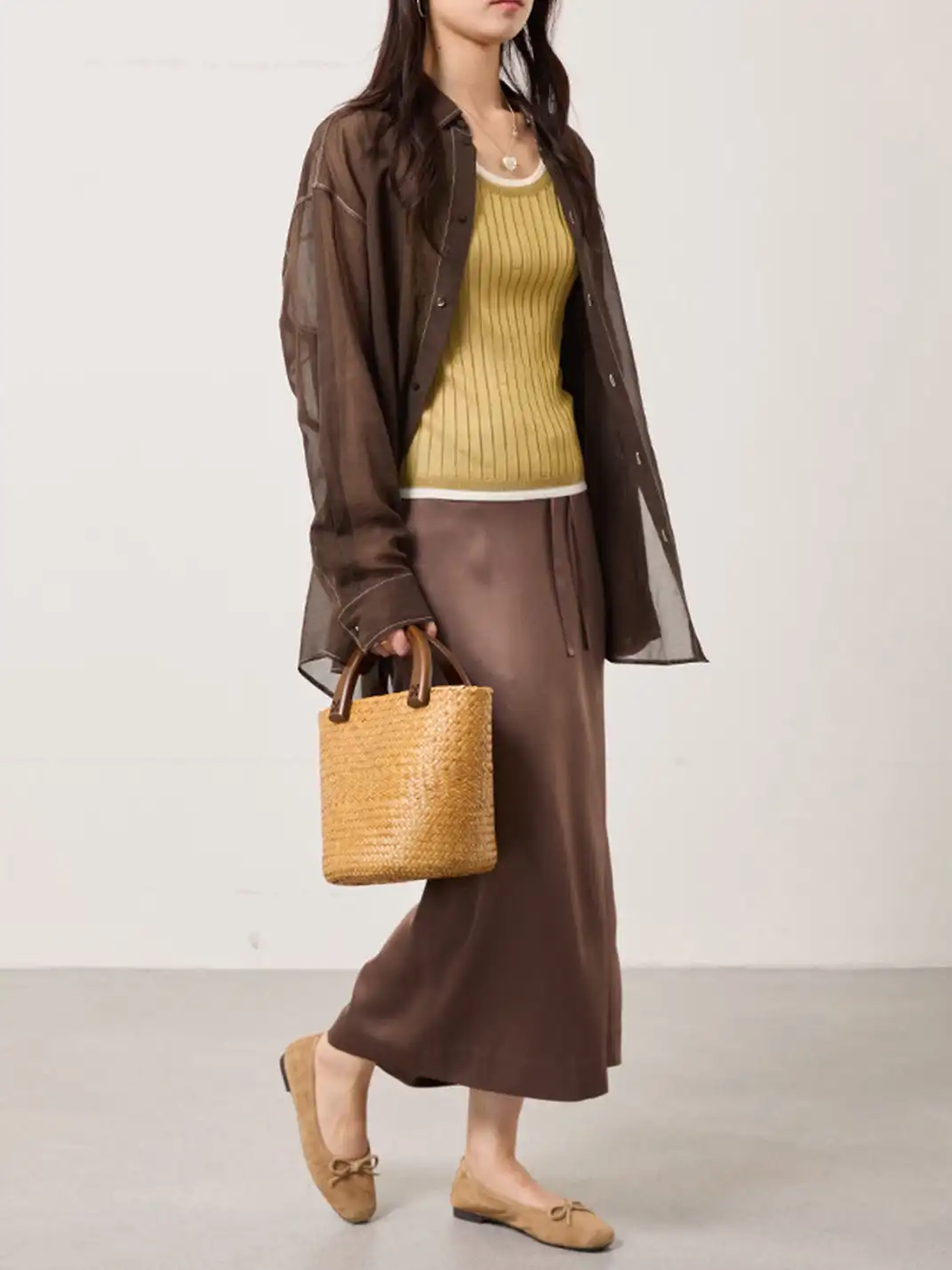 MILU | Flat Ballet Flats With Bows