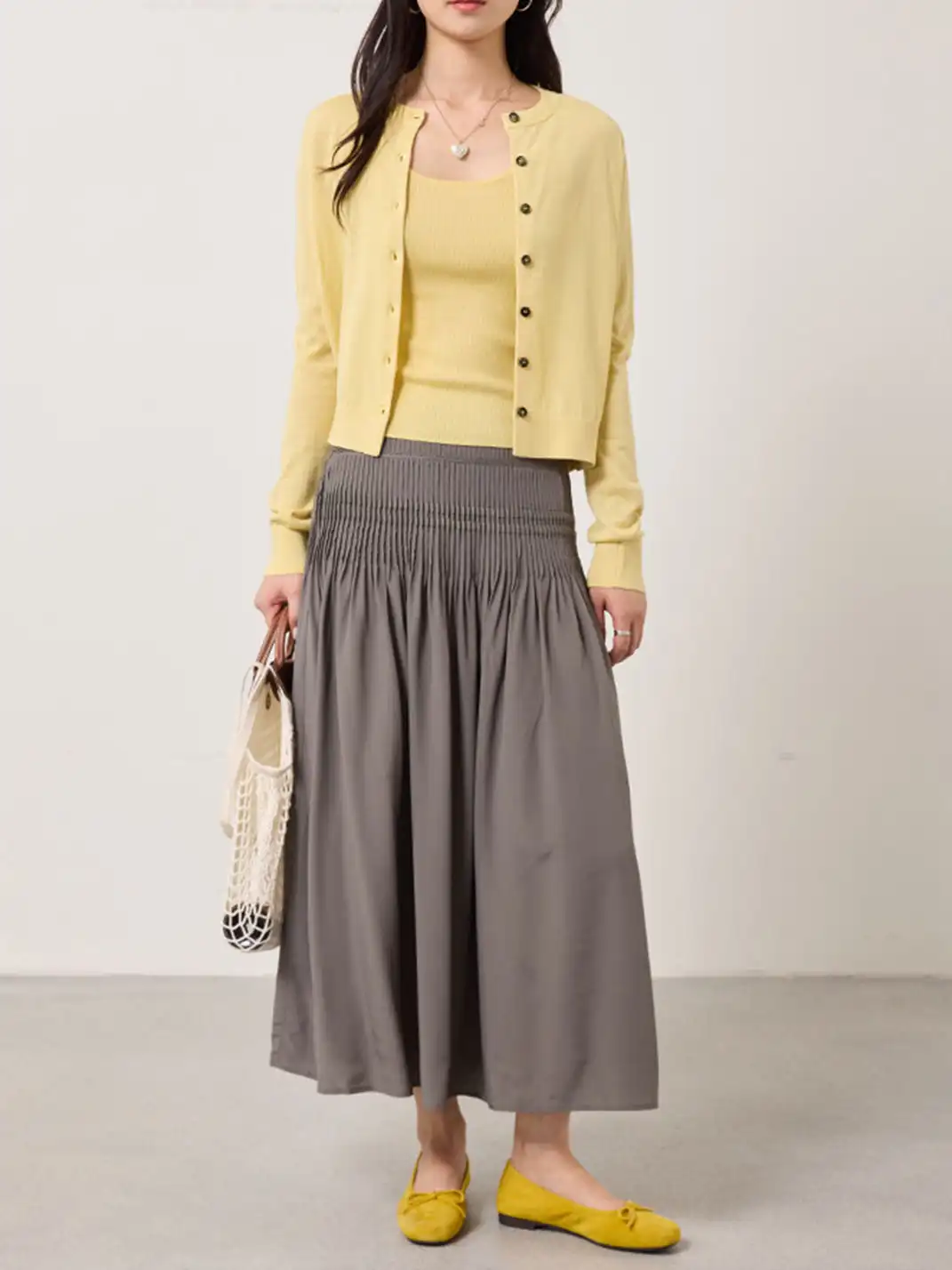 MILU | Flat Ballet Flats With Bows