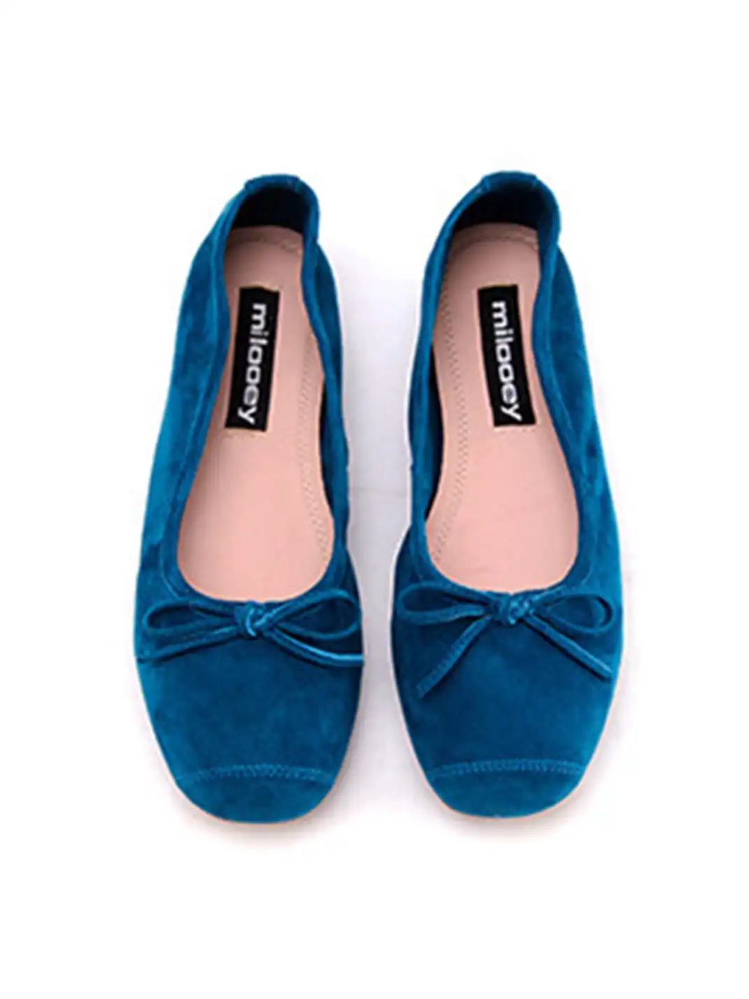 MILU | Flat Ballet Flats With Bows