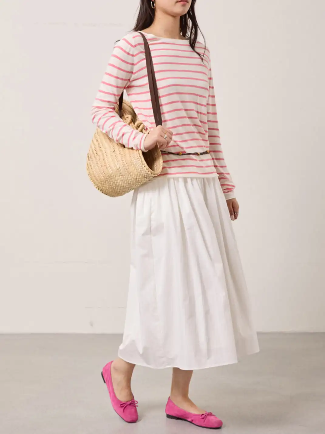 MILU | Flat Ballet Flats With Bows