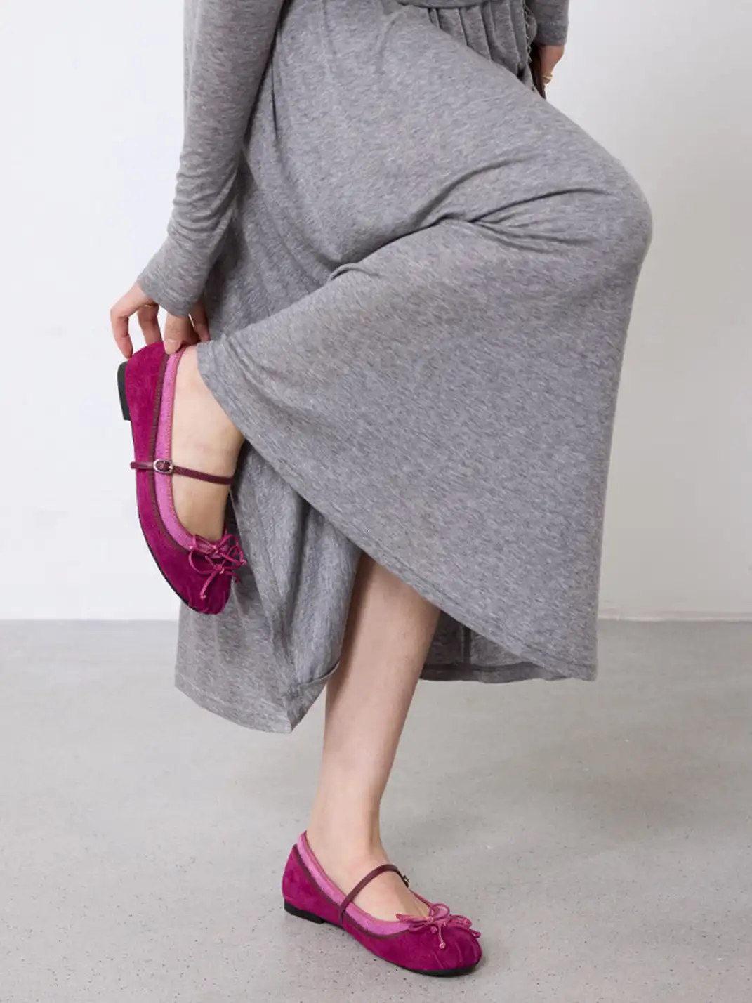 MILU | Mary Jane Shoes With Double Bows