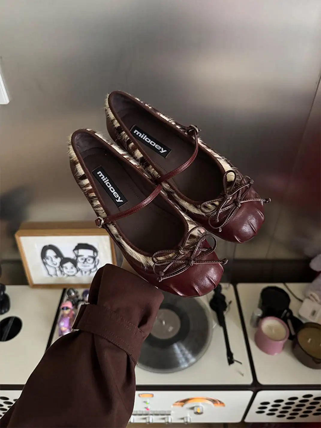 MILU | Mary Jane Shoes With Double Bows
