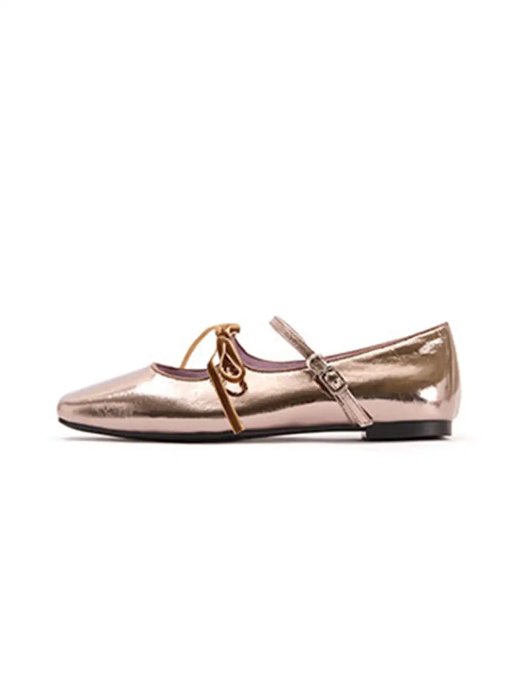 MILU | Flat Double-Strap Ballet Shoes