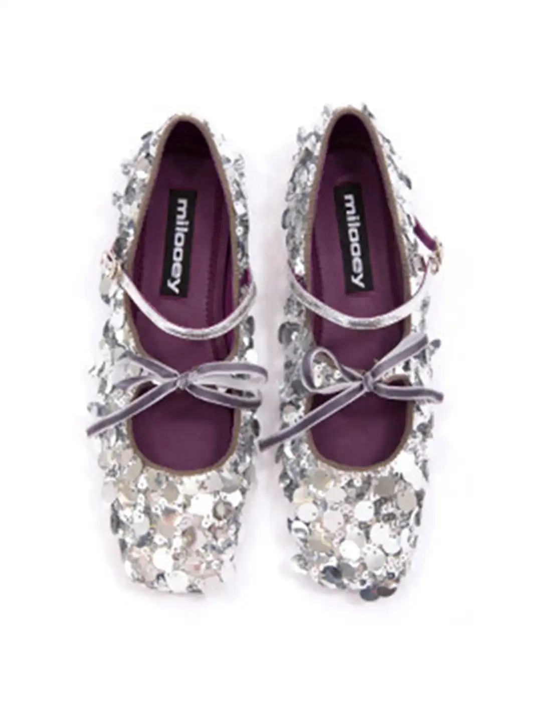 MILU | Flat Double-Strap Ballet Shoes