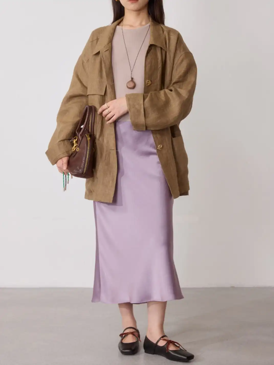 MILU | Flat Double-Strap Ballet Shoes
