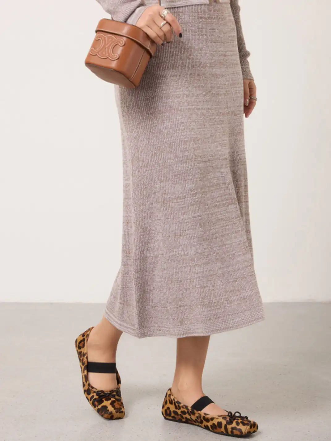 MILU | Bow-Tie Square-Toe Low-Cut Flat Shoes