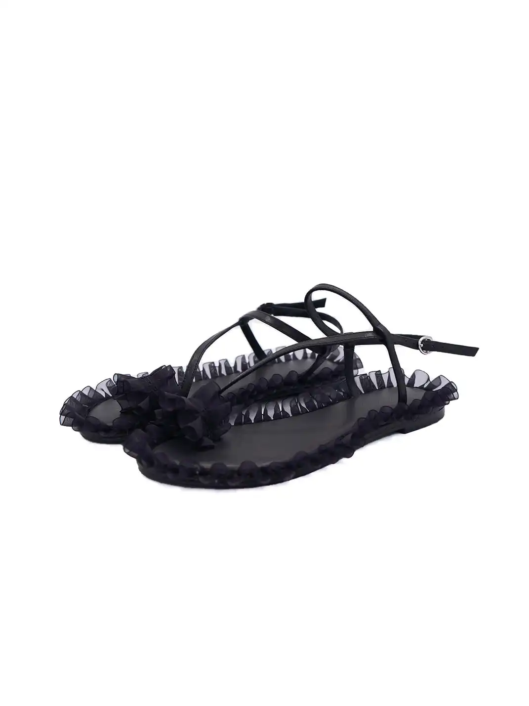 ElegiFemme | Flip-Flop Flat Sandals