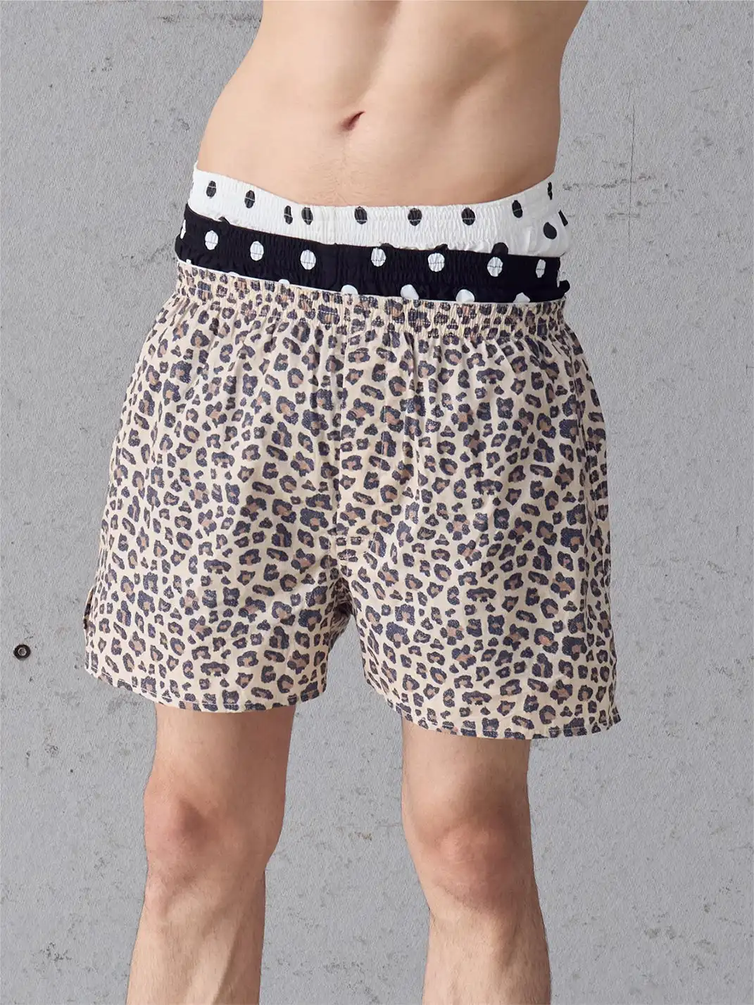 Ins Gale | Polka Dot Lightweight Breathable Lounge Pants