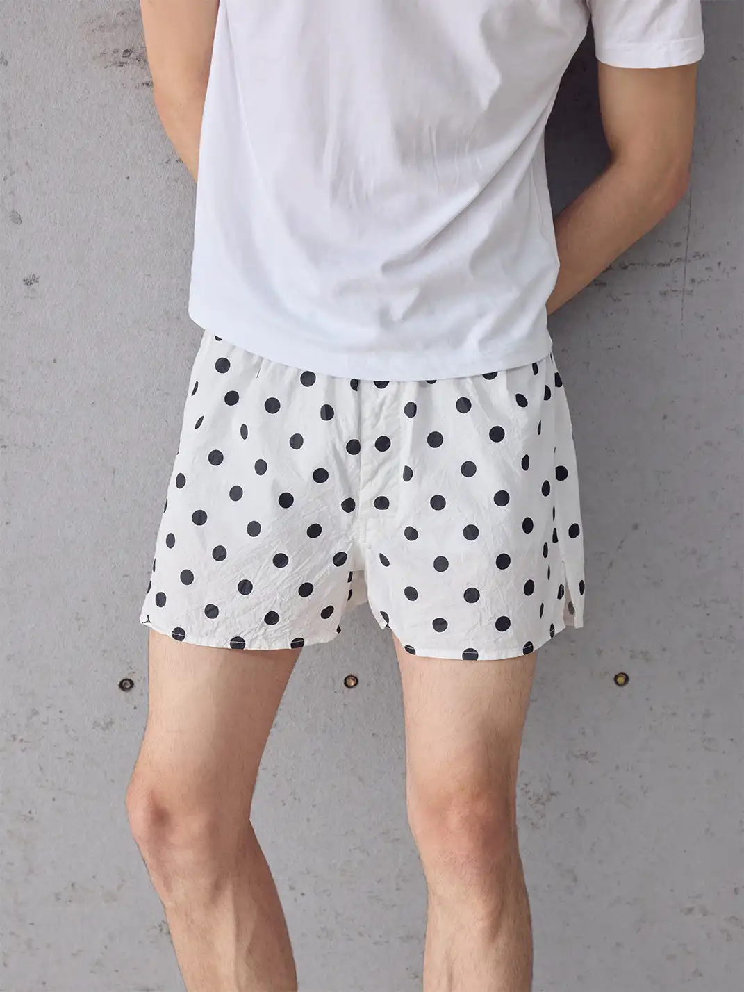 Ins Gale | Polka Dot Lightweight Breathable Lounge Pants