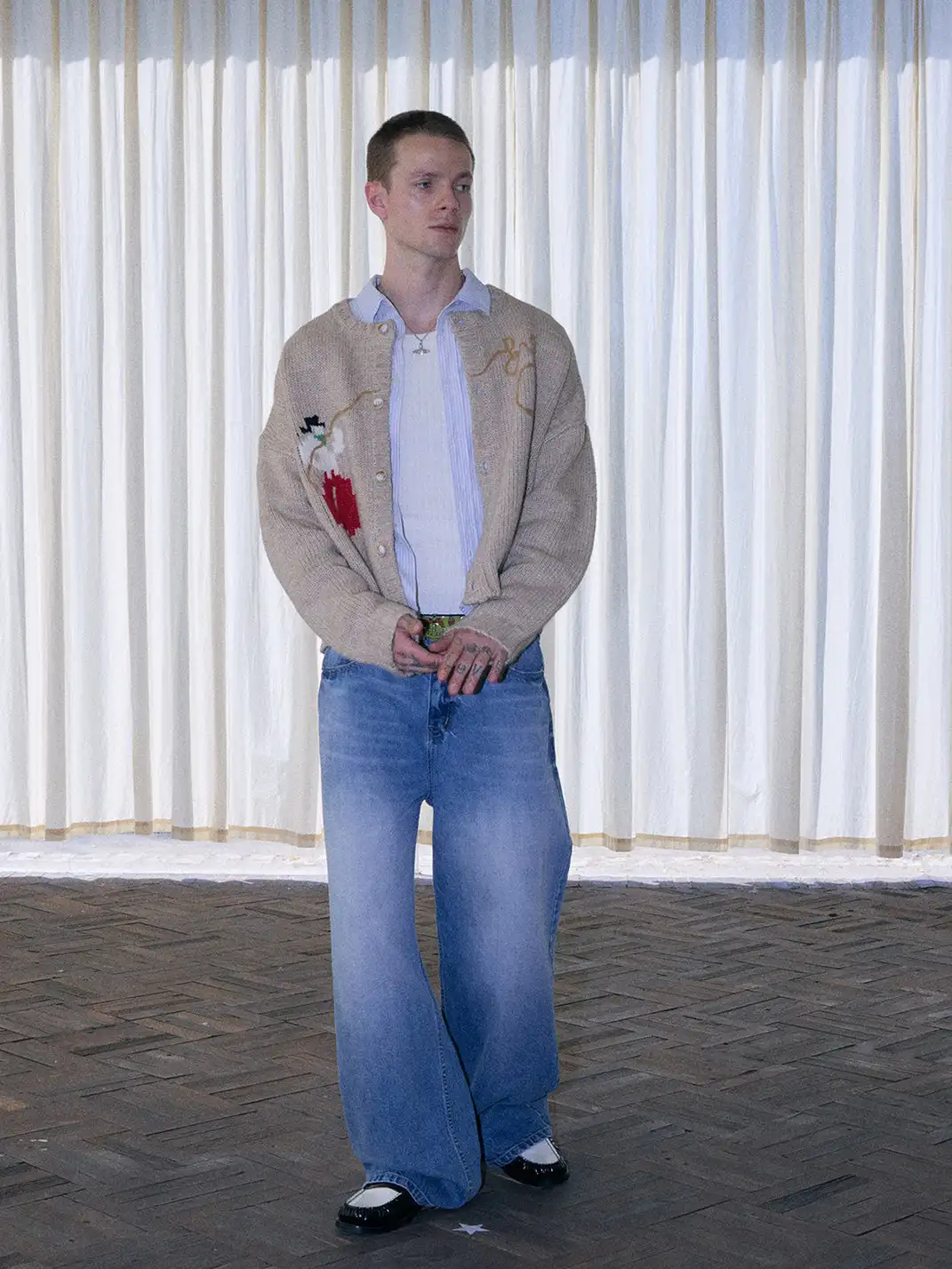 Ins Gale | Chunky Knit Cardigan Sweater