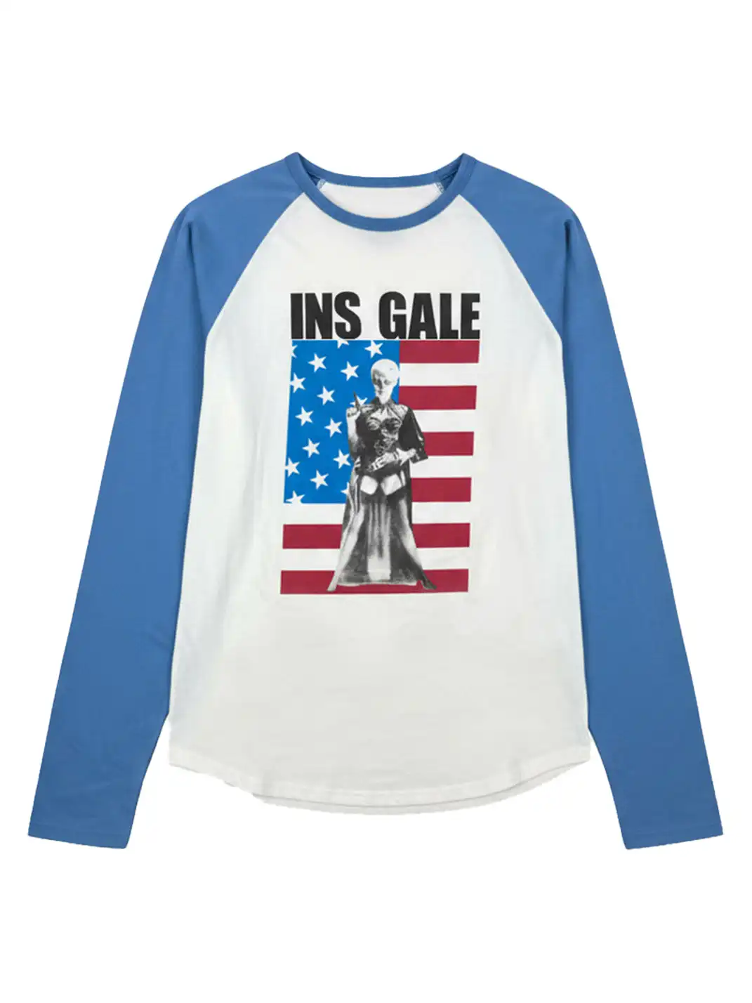 Ins Gale | American Flag Character T-Shirt