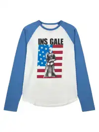 Ins Gale | American Flag Character T-Shirt