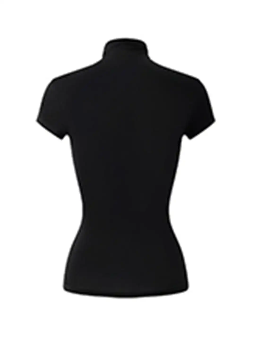 0122stepll | Straight-Shoulder Cropped T-Shirt