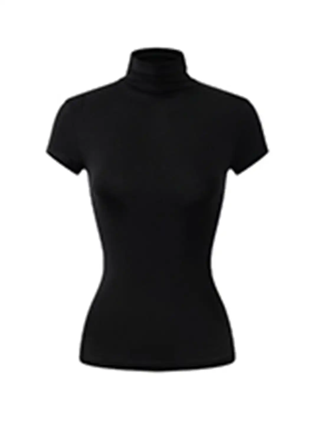0122stepll | Straight-Shoulder Cropped T-Shirt