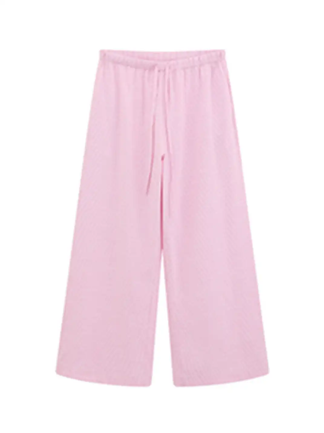 0122stepll | Striped Wide-Leg Casual Pants