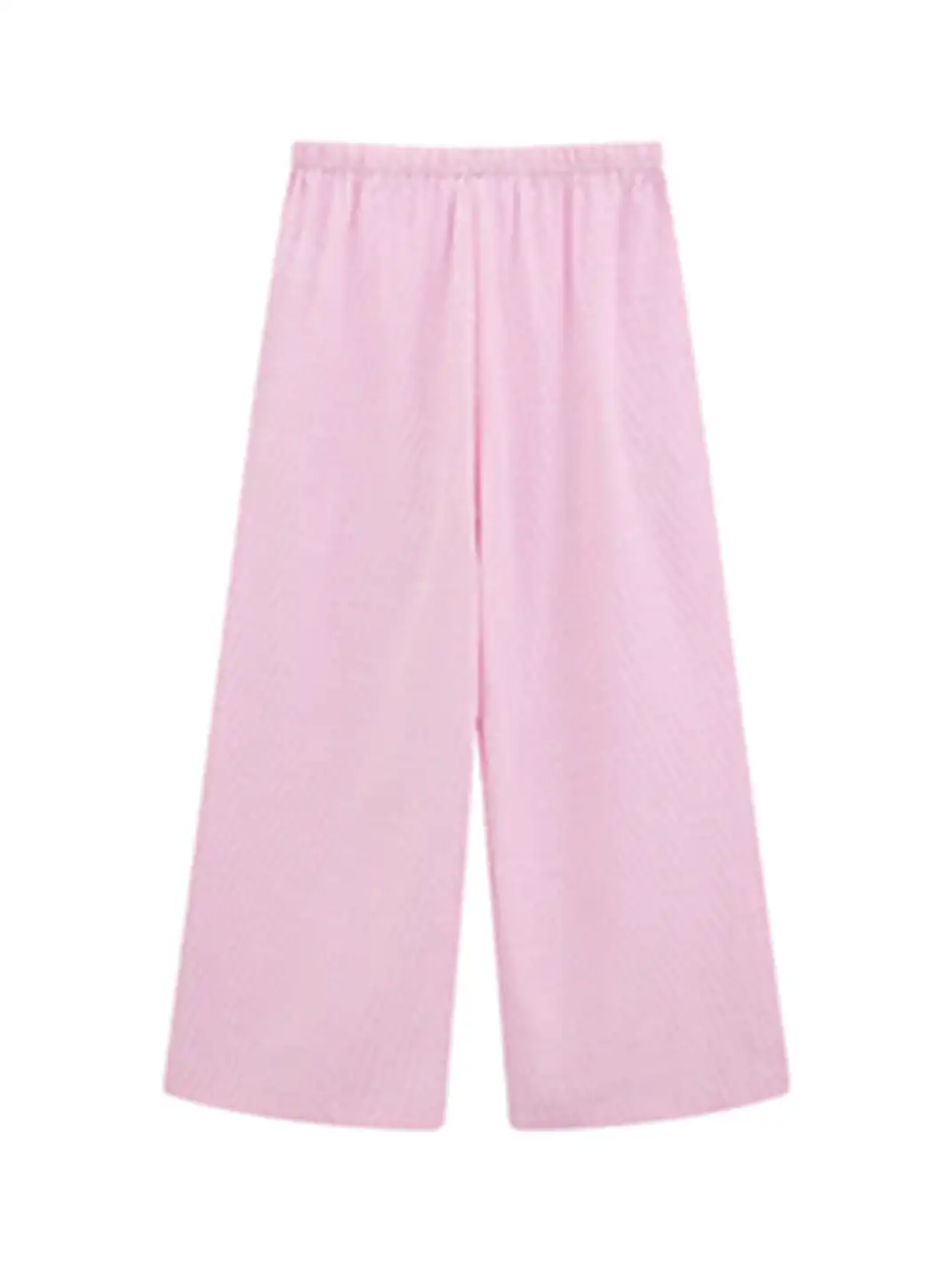 0122stepll | Striped Wide-Leg Casual Pants