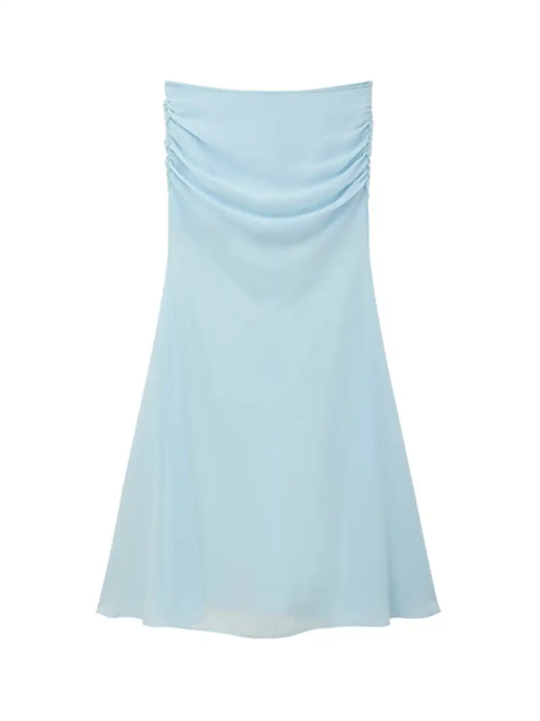 0122stepll | Mesh Fishtail Pencil Skirt