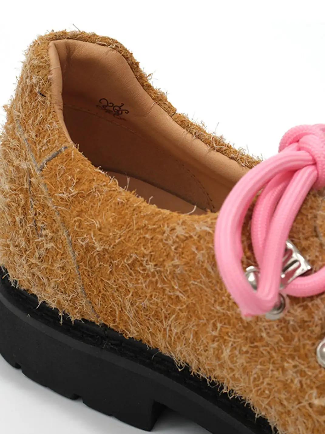 CRICLE CAGE | Suede Leather Derby Shoes