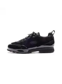 CRICLE CAGE | Suede Lace-Up Low-Top Shoes