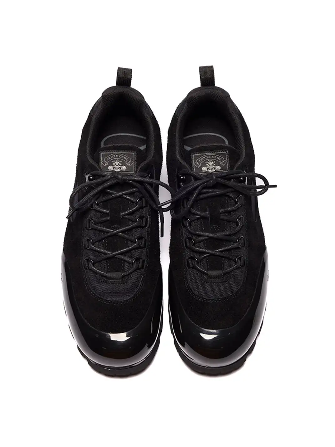 CRICLE CAGE | Suede Lace-Up Low-Top Shoes