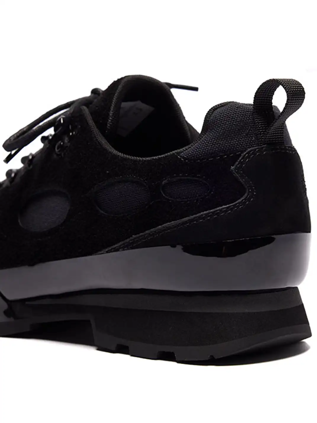 CRICLE CAGE | Suede Lace-Up Low-Top Shoes