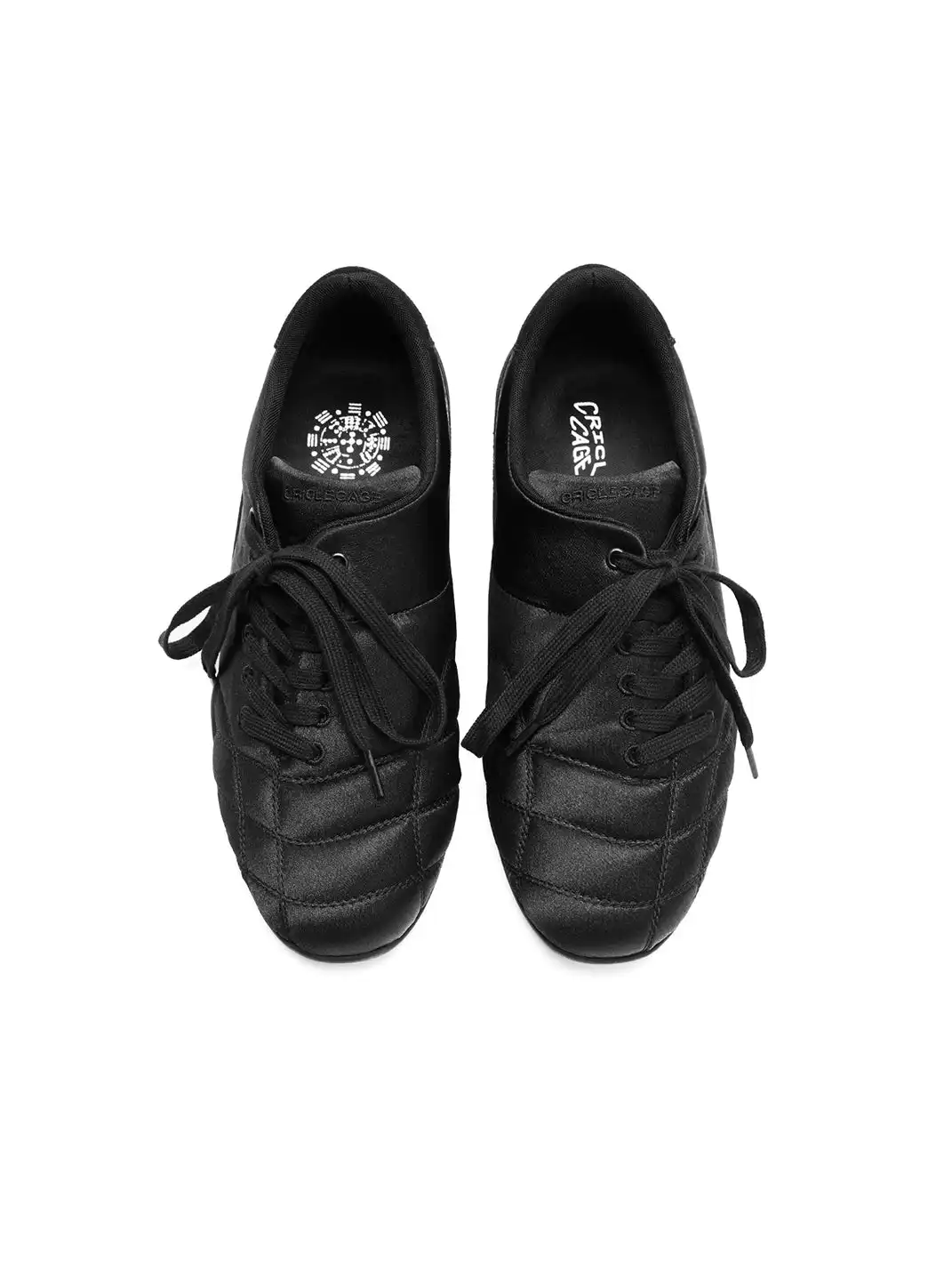 CRICLE CAGE | Satin Lace-Up Soccer Cleats