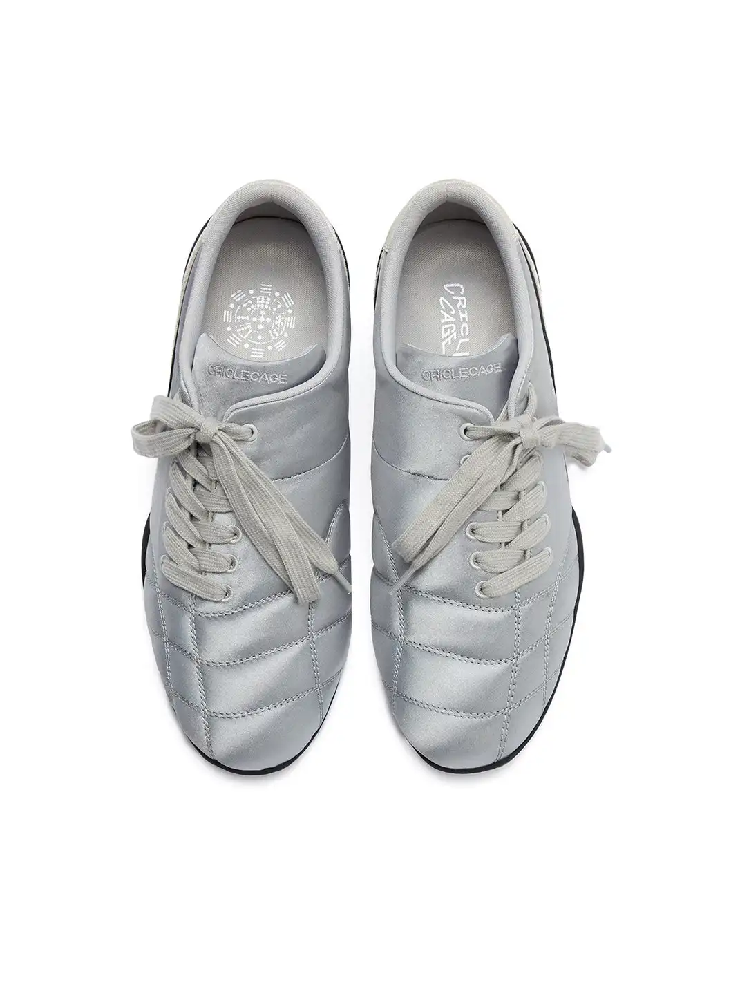 CRICLE CAGE | Satin Lace-Up Soccer Cleats