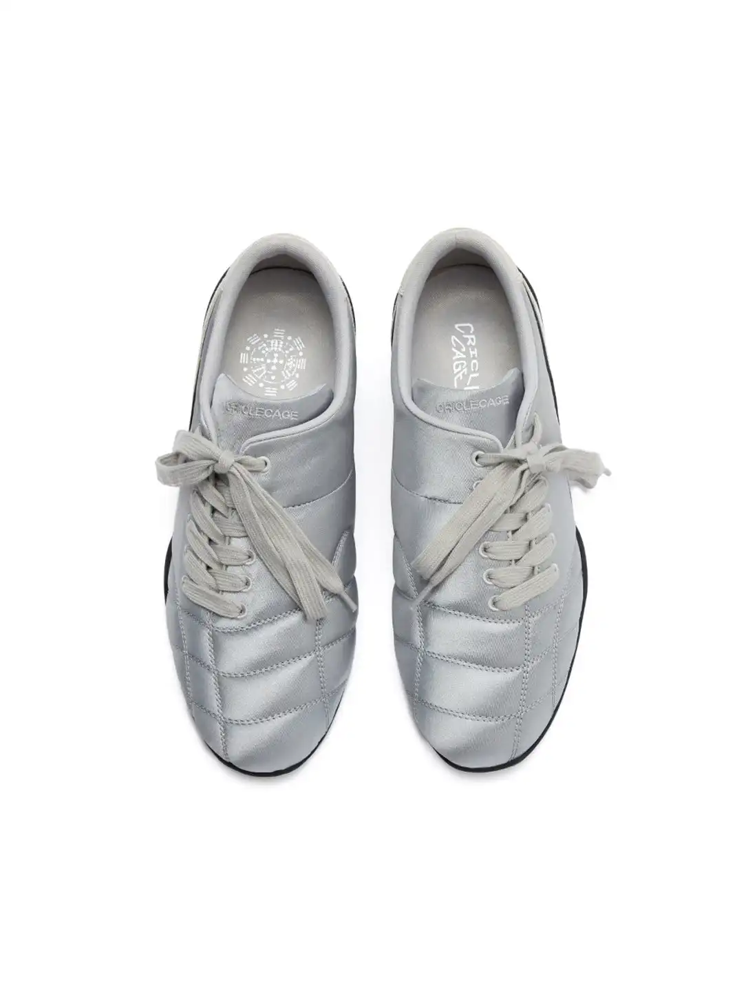 CRICLE CAGE | Satin Lace-Up Soccer Cleats