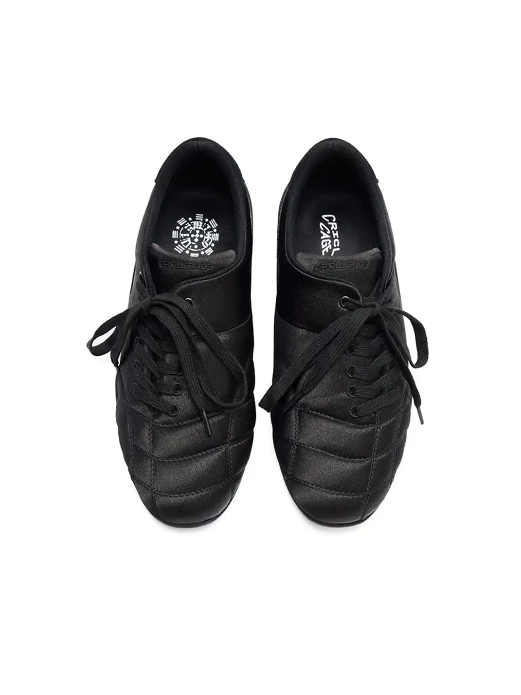 CRICLE CAGE | Satin Lace-Up Soccer Cleats
