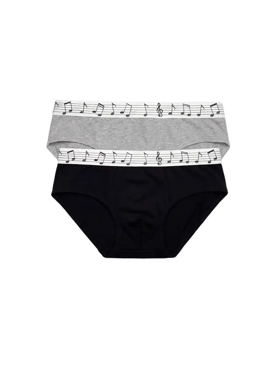 Moire Rave | Musical Note Women's Triangle Panties