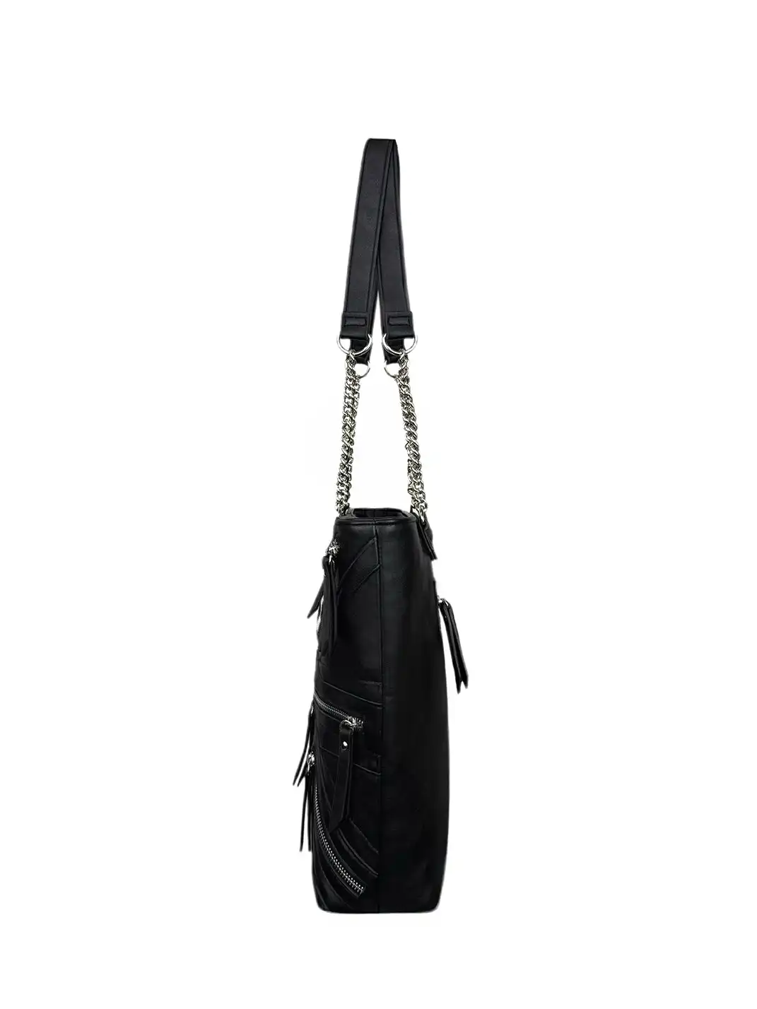 Moire Rave | Union Jack Zip Tote Bag