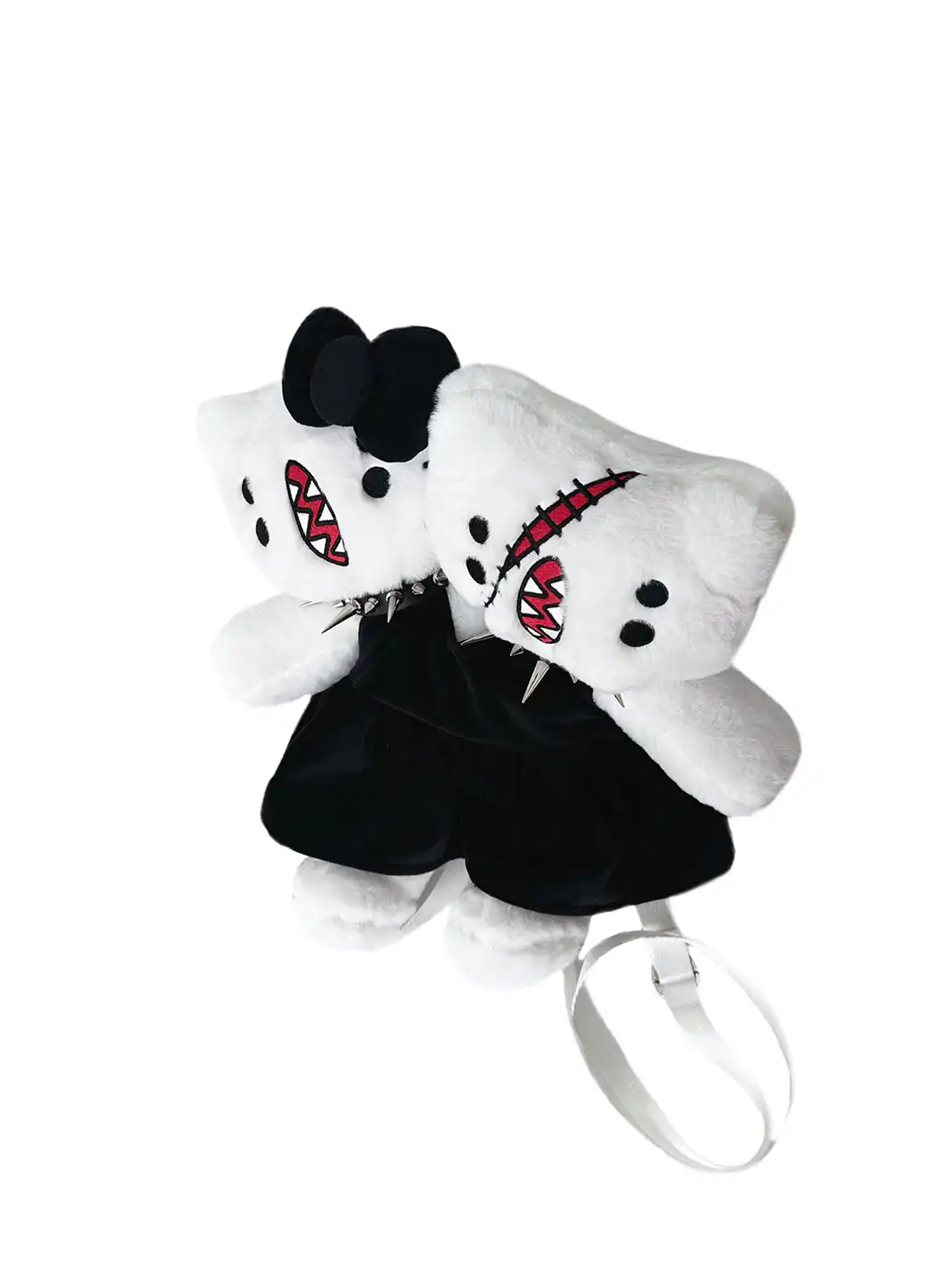 Moire Rave | Double-Headed Kitty Plush Toy