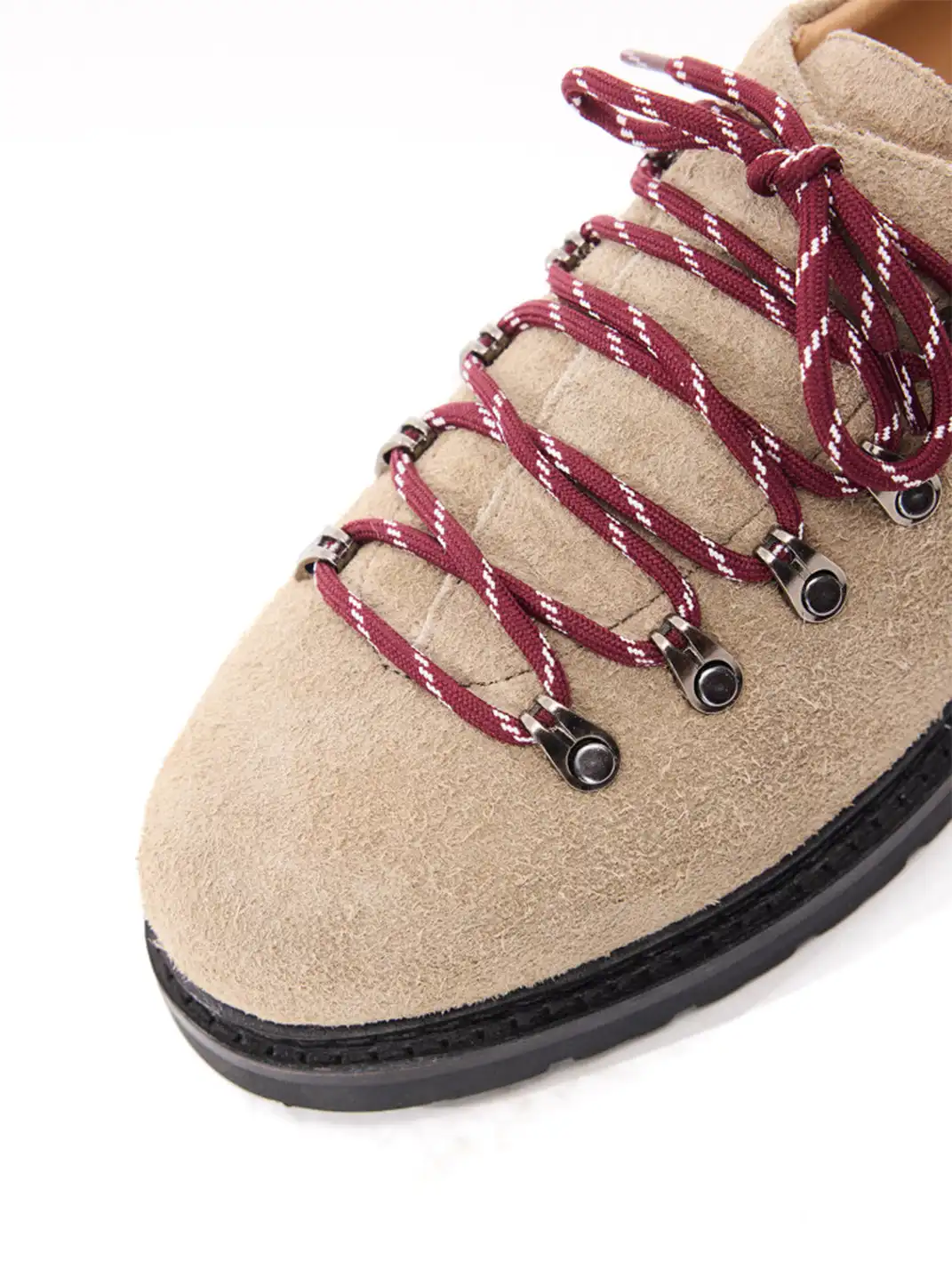 CRICLE CAGE | Suede And Nubuck Color-Blocked Derby Shoes