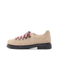 CRICLE CAGE | Suede And Nubuck Color-Blocked Derby Shoes