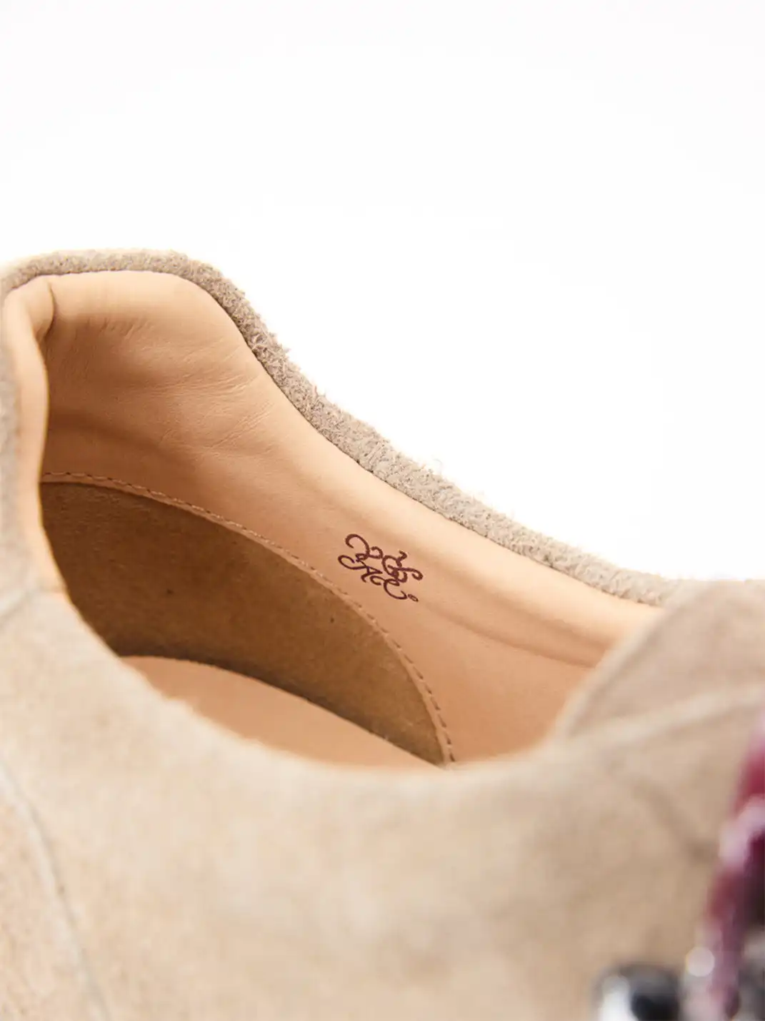 CRICLE CAGE | Suede And Nubuck Color-Blocked Derby Shoes