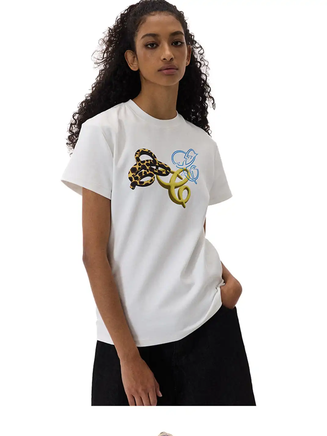 CRICLE CAGE | Printed short-sleeved shirt