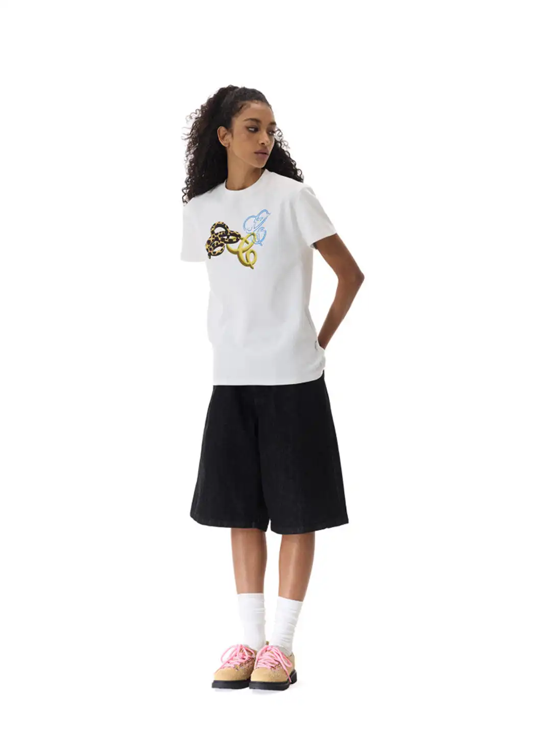 CRICLE CAGE | Printed short-sleeved shirt