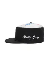 CRICLE CAGE | Flat-Top Embroidered Adjustable Baseball Cap