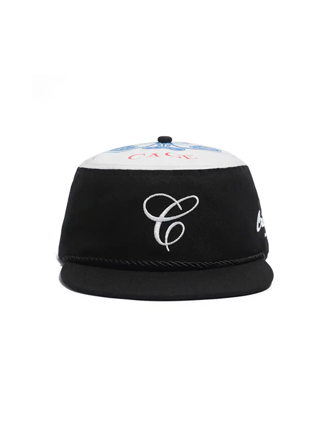 CRICLE CAGE | Flat-Top Embroidered Adjustable Baseball Cap
