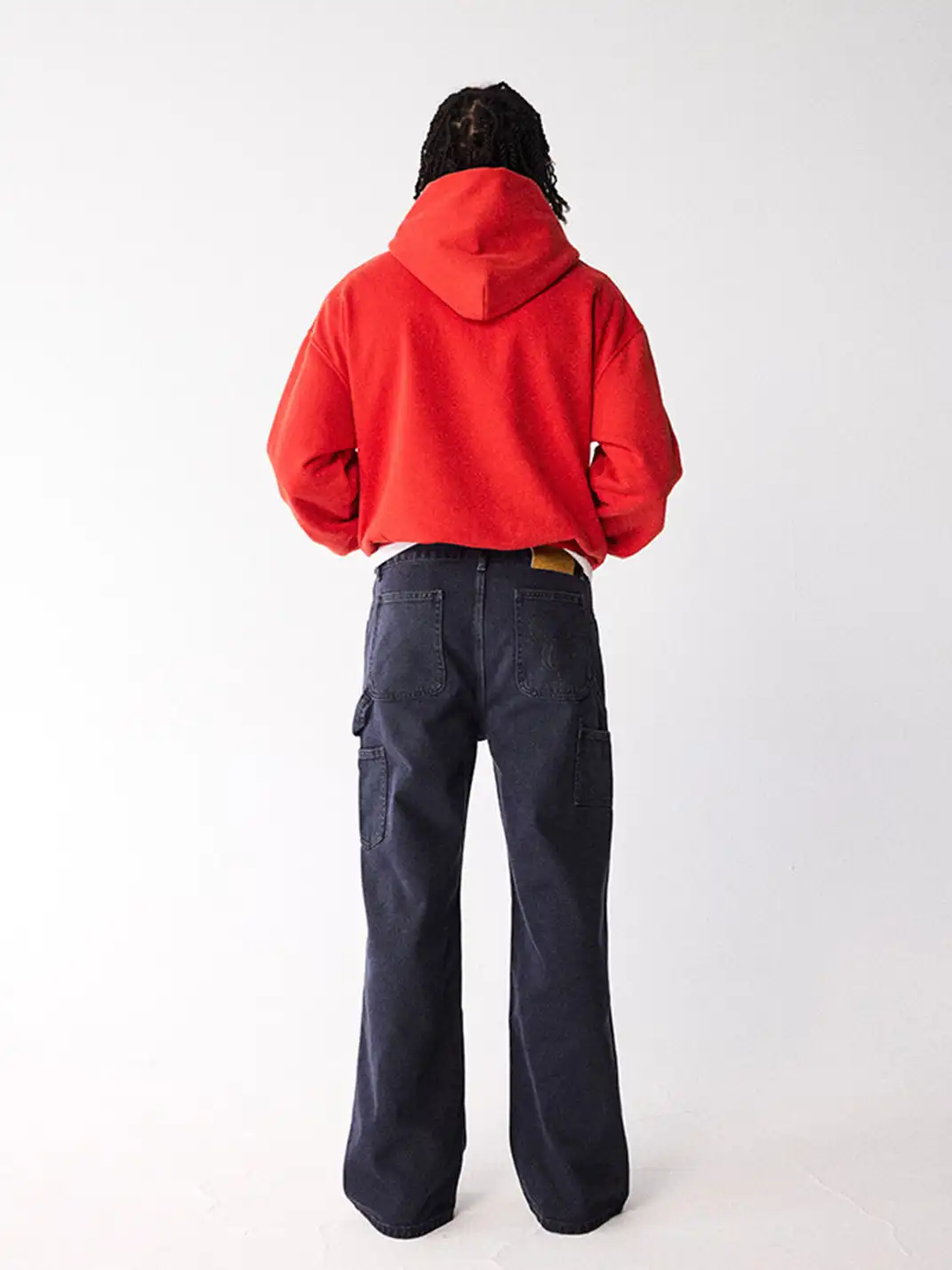CRICLE CAGE | Rotating Letter Hooded Sweatshirt