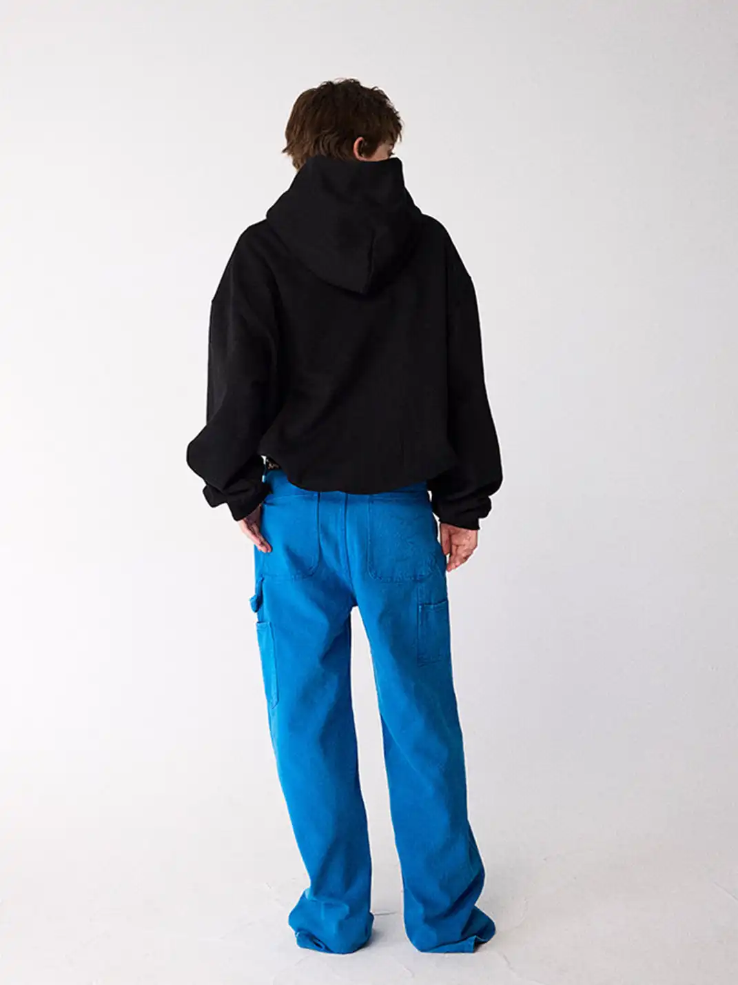 CRICLE CAGE | Rotating Letter Hooded Sweatshirt